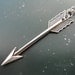 Silver HG Inspired Katniss's Arrow necklace Jewelry NHG05