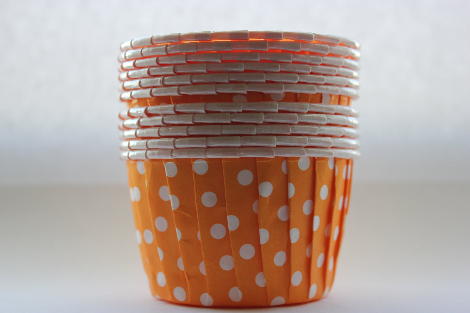 25 Pack of Cheery Orange Nut or Candy Portion Cups