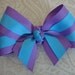 Purple and Turquoise Party Ribbon