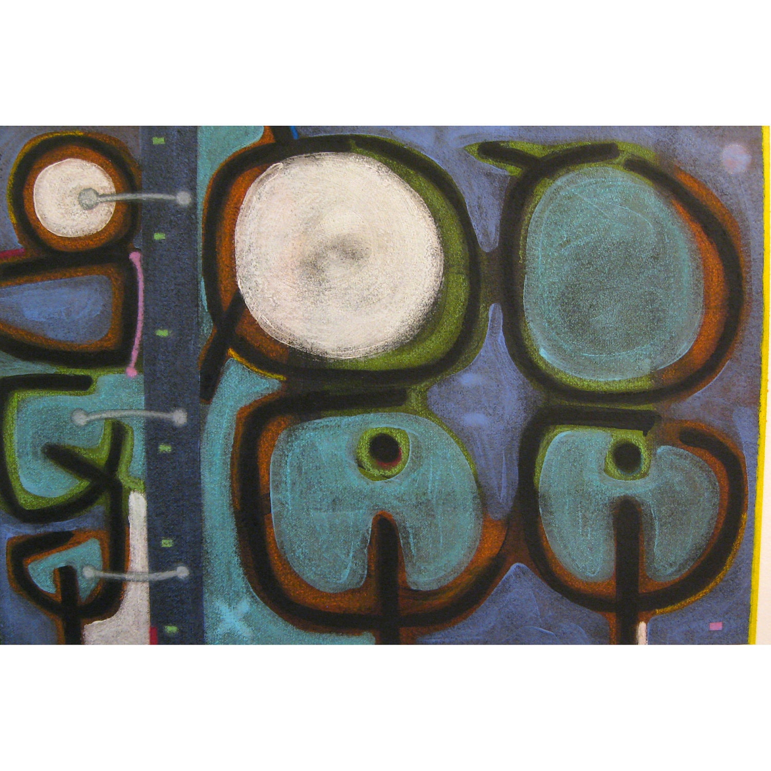 original modern abstract painting no. 611
