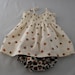 Baby sun Dress and Diaper Cover Set
