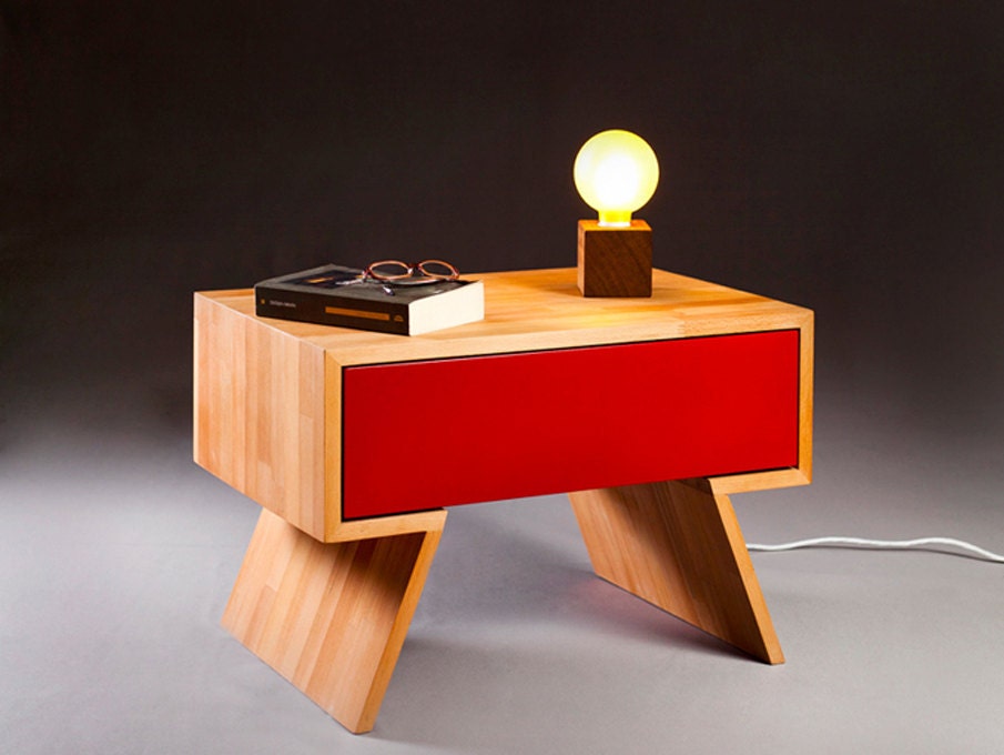 solid wood lamp "enkle"