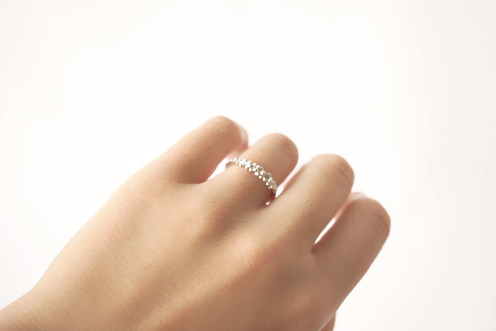 Silver Baubles Ring