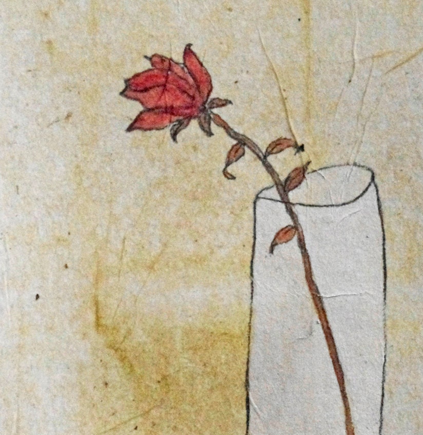 June 10, 2012 / Daily Drawing On Teabag
