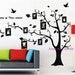 lucky tree:Family tree wall decals,wall decals, children wall decals,vinyl wall decal, wall stickers,nursery wall stickers,tree wall art