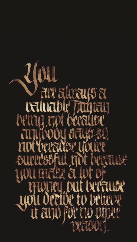 Calligraphy Print