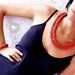 Neon Crochet Statement Necklace and Bracelet
