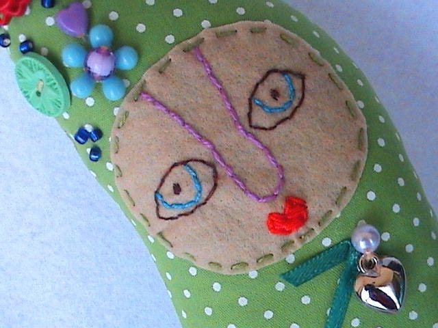One of a kind folk art doll 1
