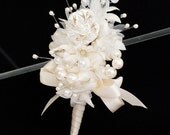 Carved Bird Boutonnière