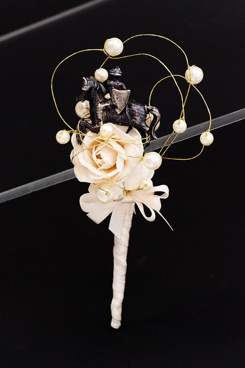 Knight in Shining Armour Boutonnière