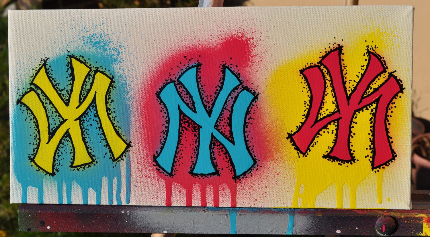NY Yankees CMYK fine art by Summo