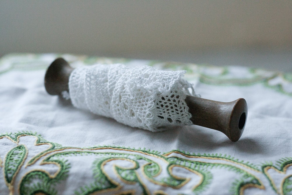 Vintage French Cotton Trim - 1 yard and 12 inches long (48 inches / 1.2m)