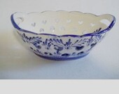 Vintage Delft Blue Dutch Bowl