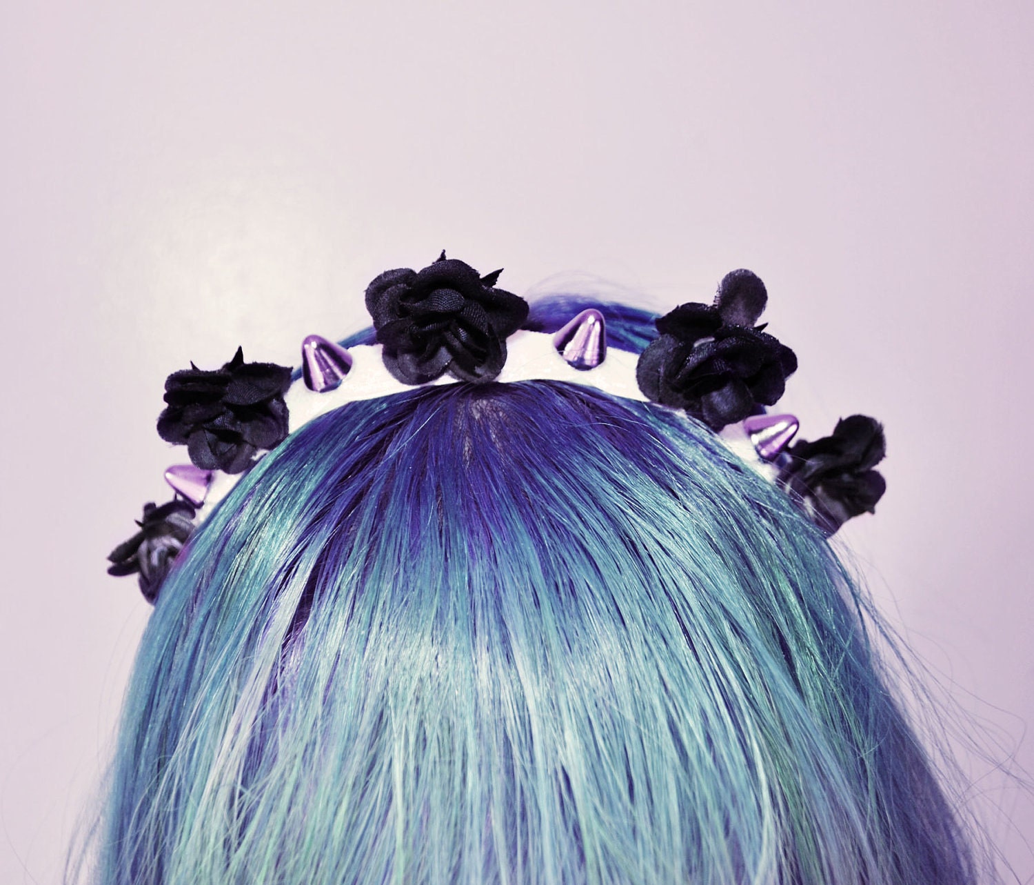 RESERVED for Samantha Death Sheep Flower Headband