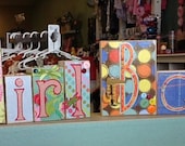 name blocks, girl or boy, custom blocks, Photo Shoot Prop, Baby Shower Gift, Nursery Decor, Newborn Photo Prop, Wood Name Blocks