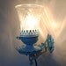 Vintage Aqua Blue Wall Sconce Nursery Room, Boy's Room