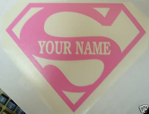 custom superman logo