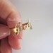 Personalized any name ring available in Gold , white gold or Brass available - Gift box included.