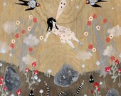 Orange Blossom Orchard Print