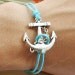 Bracelet-Anchor bracelet-vintage anchor bracelet
