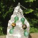 Green Aventurine & Tiger's Eye Earrings
