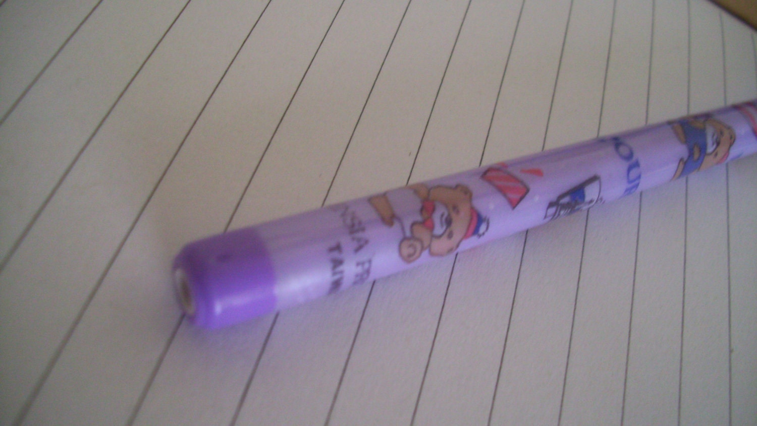 80s Bensia Lead Pencil Taiwan Vintage Fancy Pop a Point School Writing Tool