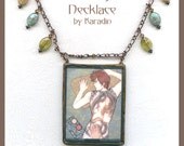 Red Dragon Necklace by Karadin
