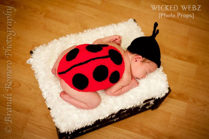 Lady Bug Newborn Set