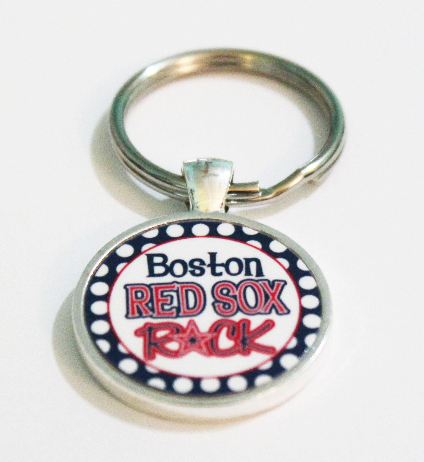 Red Sox Keychain