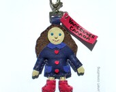 Curly Orli Toy Keychain