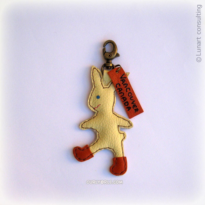 Bunny Arni Toy Keychain