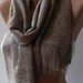 Stone Color -Elegance and Lace Shawl / Scarf Pareo