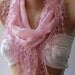 Cotton - Pink Scarf Soft Scarf Elegance Scarf