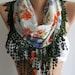 ON SALE Elegance Scarf with Lacy Edge