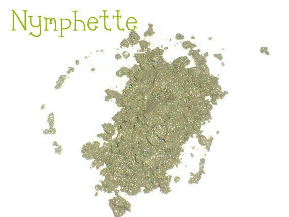 Nymphette Green Loose Powder Mineral Eye Shadow