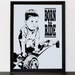 Custom Stencil Sketch Poster - 8x10