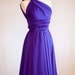 Convertible Dress, Infinity Dress in Purple, Size Medium/Large, Ready to Ship, Ship Ready