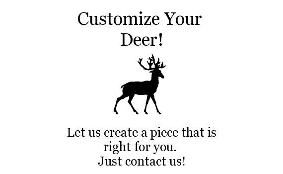 Faux Taxidermied - The Oleg - White W/ Turquoise Antlers Resin Deer Head- Stag Resin White Faux Taxidermy
