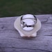 White Scallop Sea Shell Ring