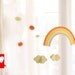 Rainbow mobile - free shipping