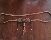 Belly adornement vintage fusion costume piece