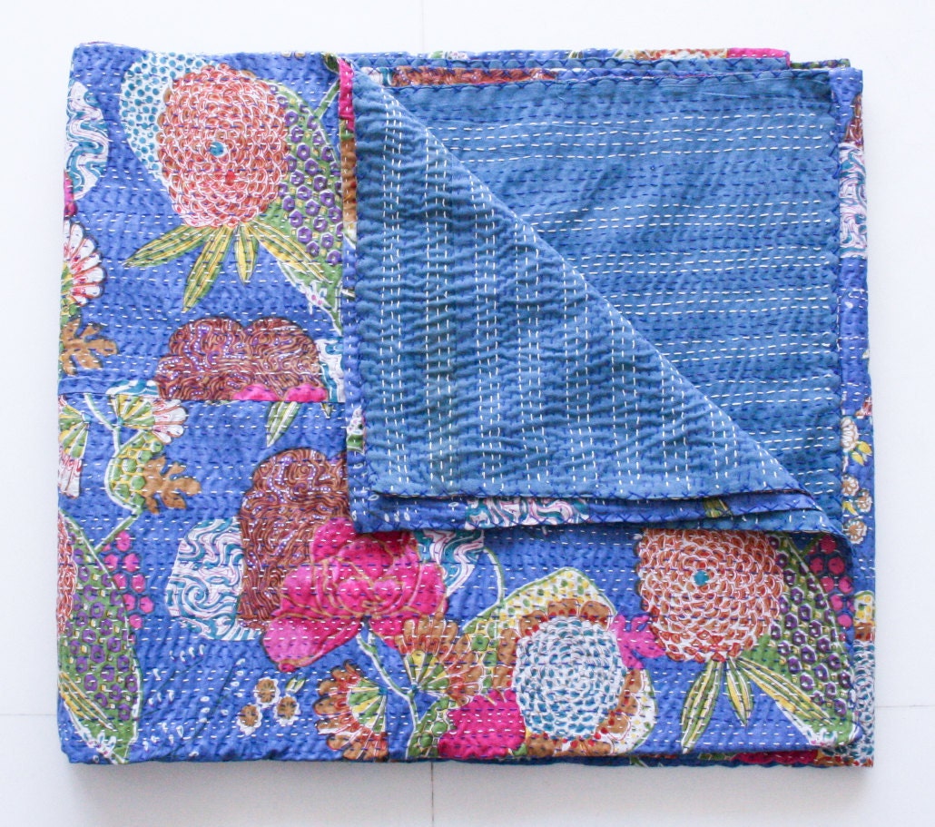 Twin Blanket in Beautiful Blue