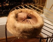 1930s Fur Pill Box Hat, Never Worn VLV