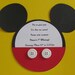 Mickey Mouse Birthday Invitations
