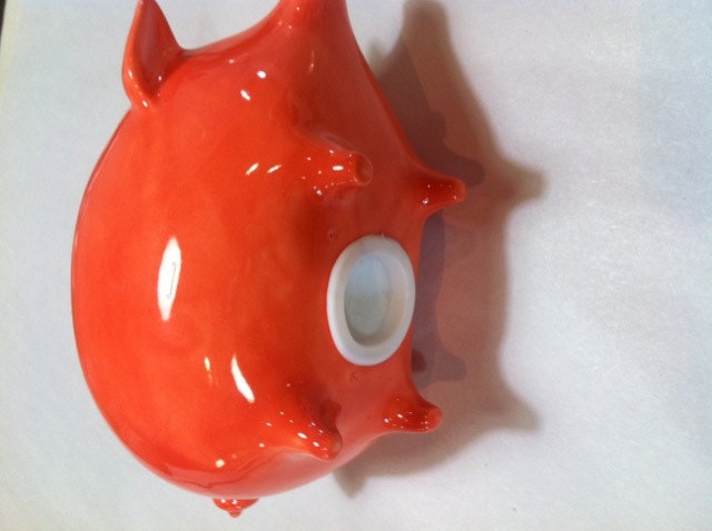Mexican Orange Piggy Bank