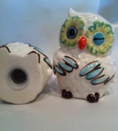 Owl Salt and Pepper Shakers