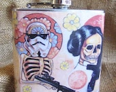 Star Wars full wrap art Flask