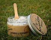 Lavender & Rosemary Moisturizing Bath Salts, All Natural Bath Salts, Handmade Bath Salts