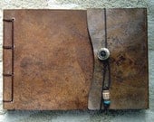 Artist's Leather Sketchbook - Ancient Brown, Notebook, Note Pad, Sketch Pad, Guest Book
