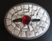 Watchful Eye Mosaic Belt Buckle